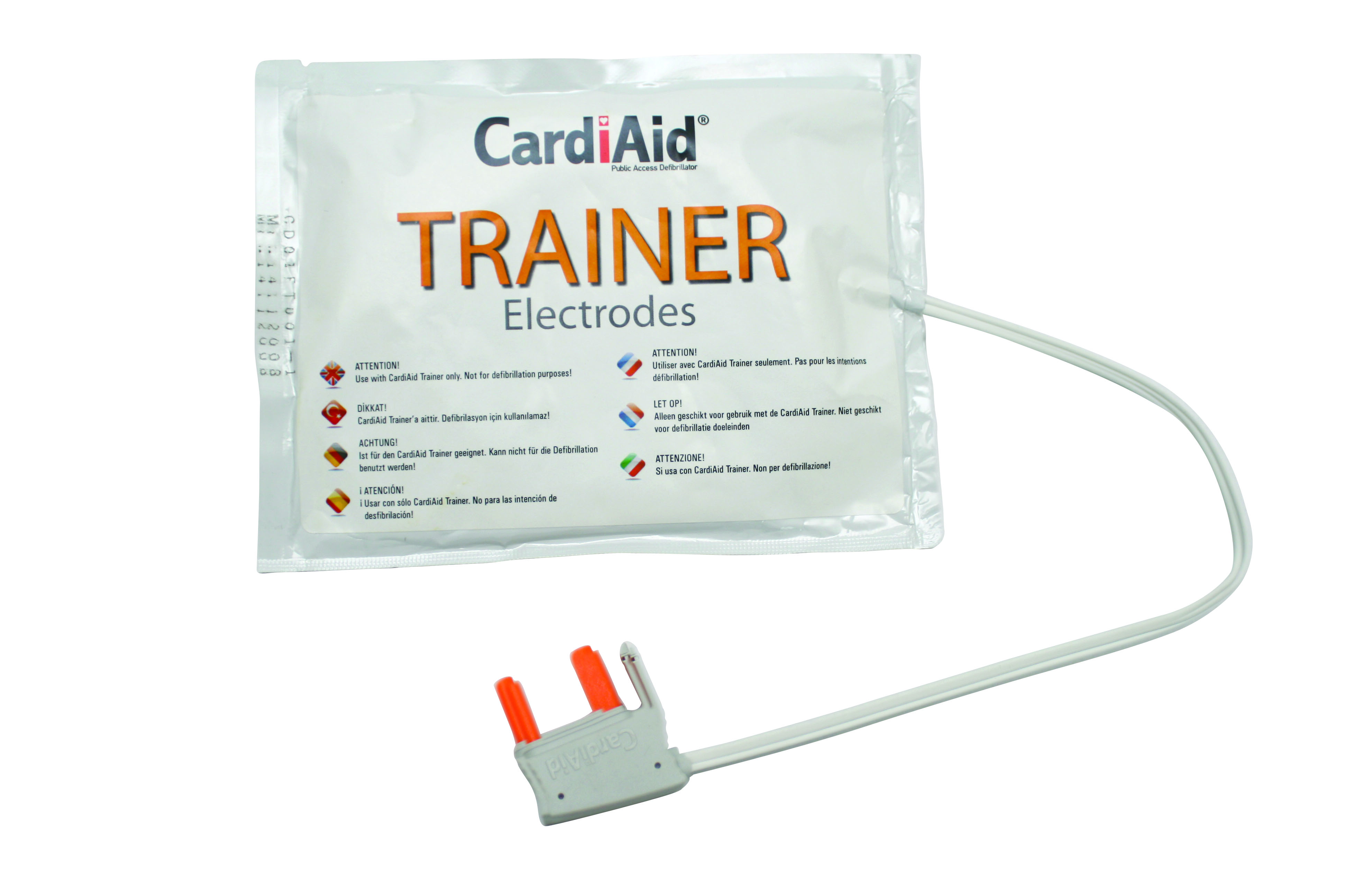 AED trainer electrodes